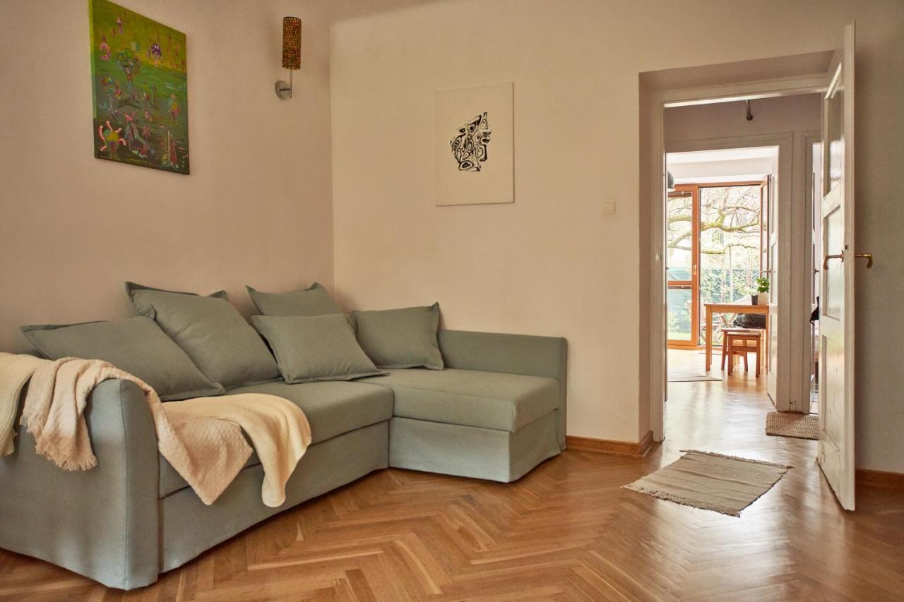 Stary Mokotow, Z Ogrodkiem Apartment Warsaw Exterior photo